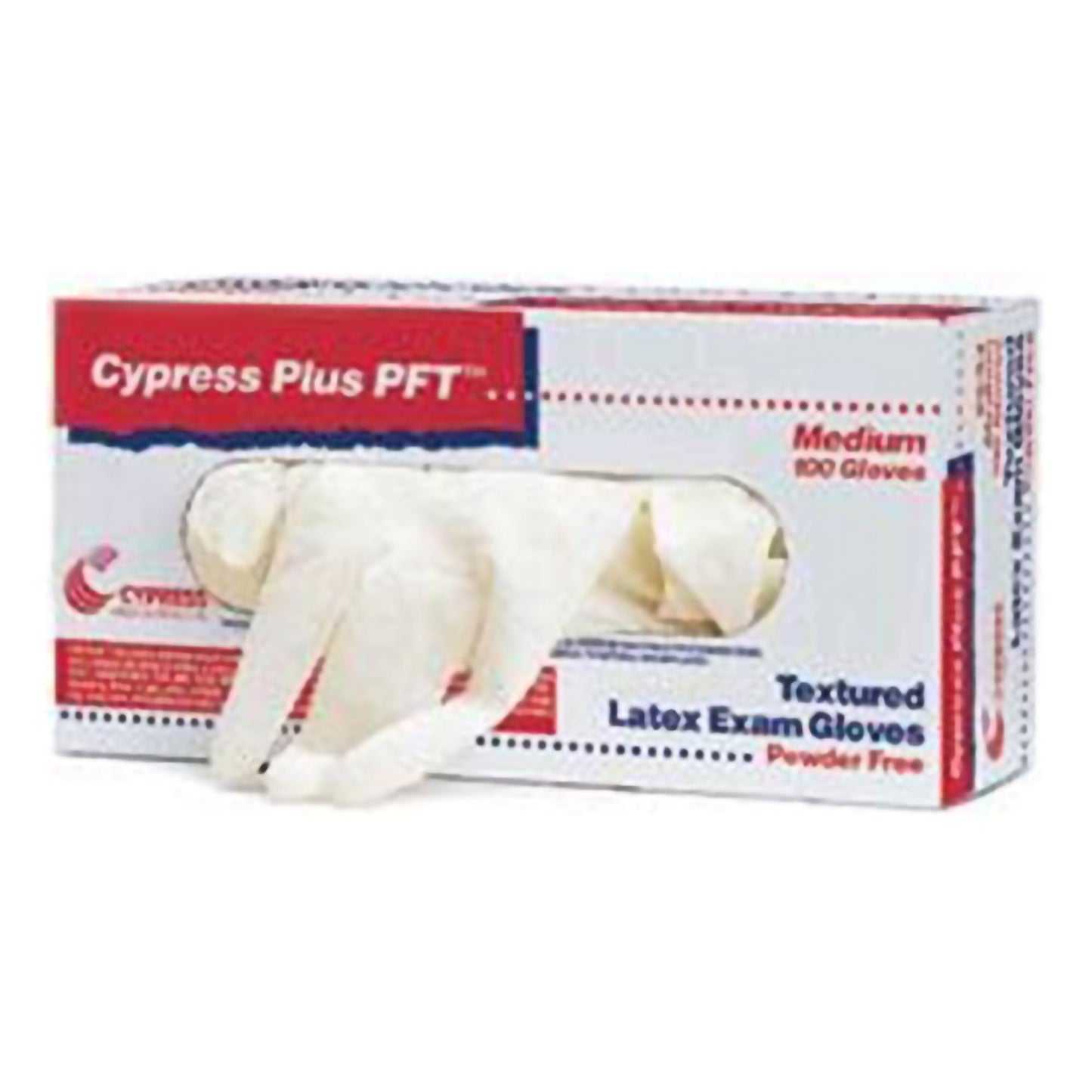 Cypress Plus® PFT Latex Exam Gloves, Ivory - view 4