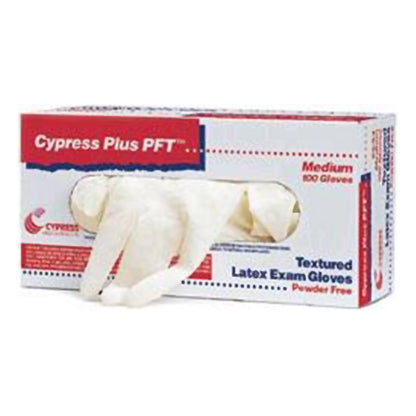 Cypress Plus® PFT Latex Exam Gloves, Ivory - view 4