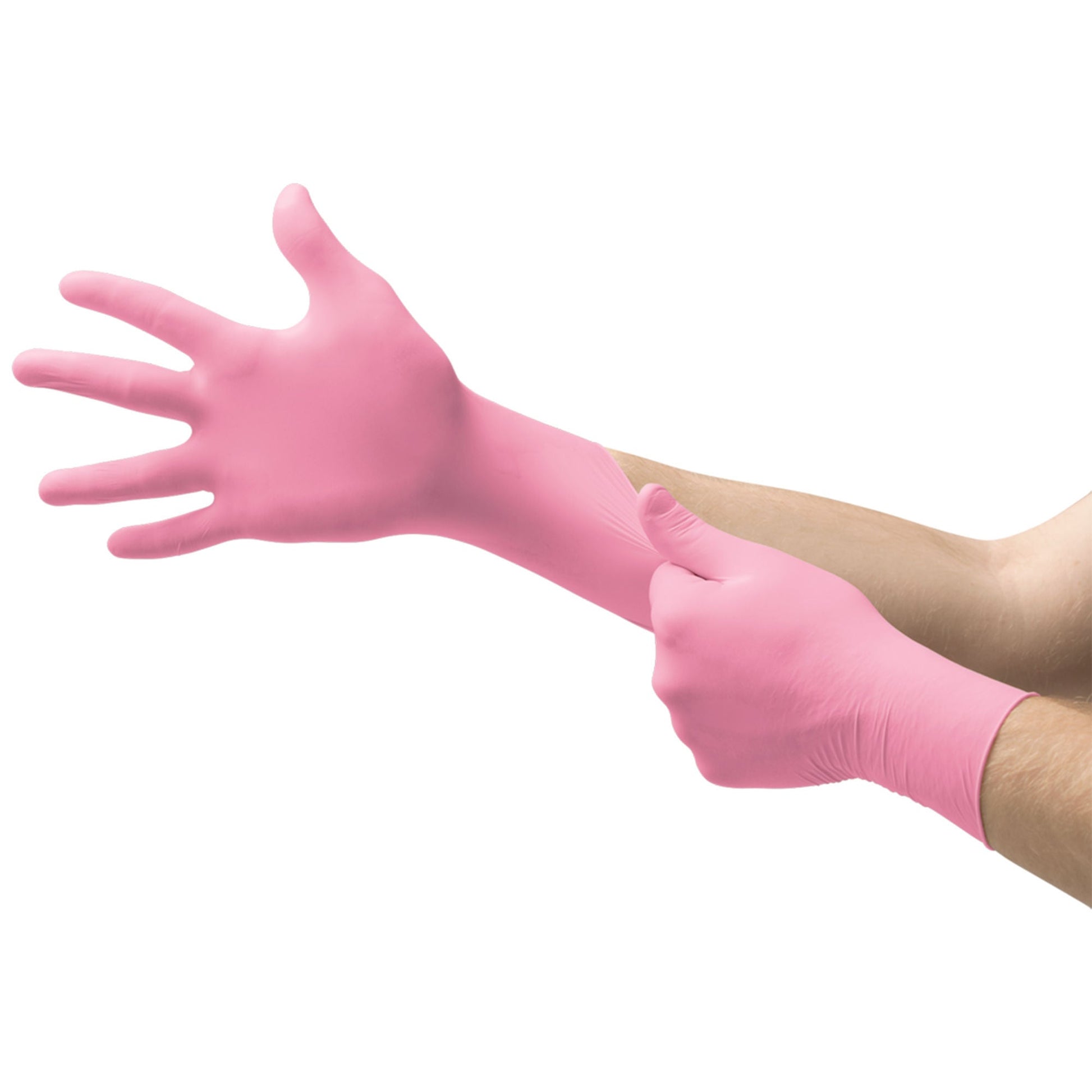 Micro-Touch® NitraFree™ Nitrile Exam Gloves, Pink - view 6