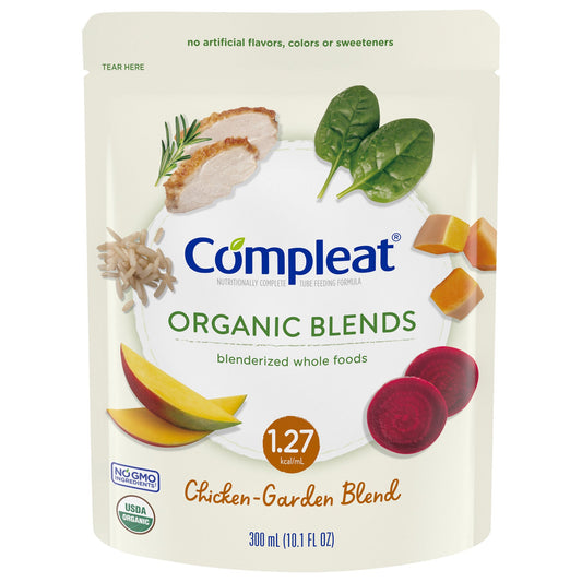 Compleat Organic Blends Oral Supplement Chicken Garden Flavor Liquid Pouch