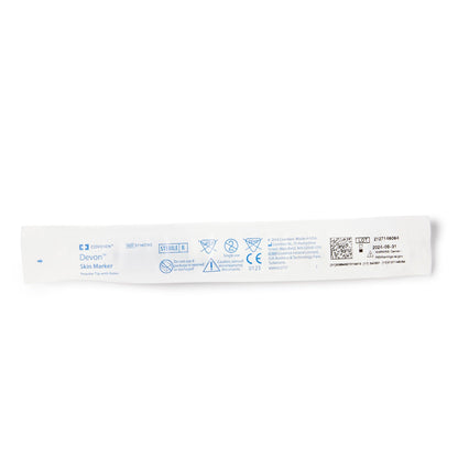 Cardinal Health™ Devon™ Surgical Skin Marker with Ruler, Regular Tip – Box of 25 - view 2