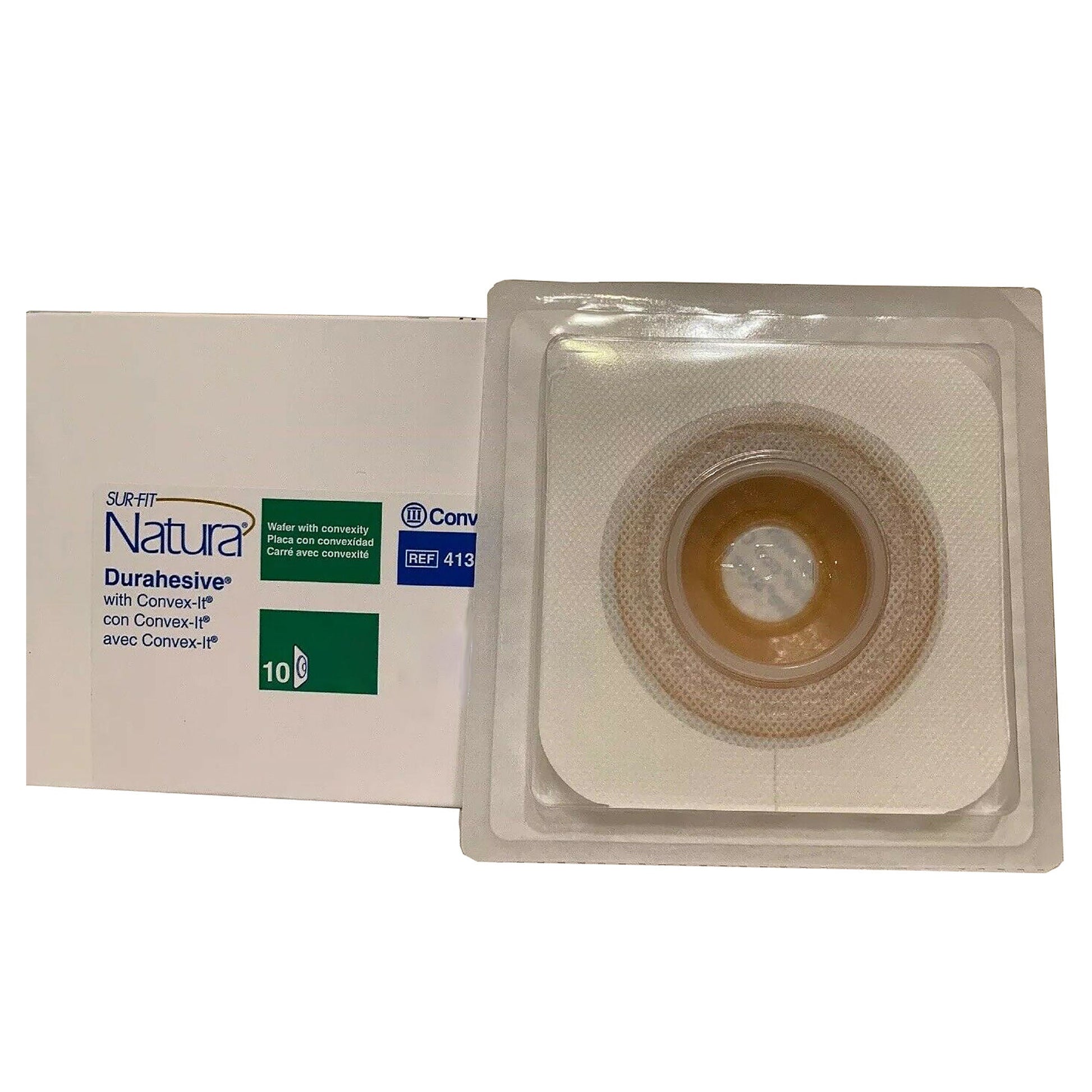 Sur-Fit Natura® Two-Piece Durahesive® Skin Barrier, Pre-cut to Fit stomas