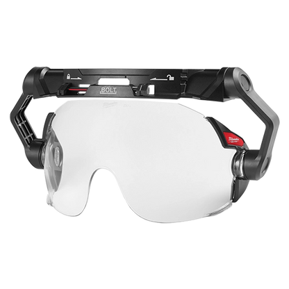 Milwaukee BOLT Eye Visor - Clear Dual Coat Lens (Compatible with Safety Helmets & Hard Hats) 48-73-1410