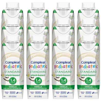 Compleat® Standard 1.4 Plant-Based Tube Feeding Formula, Vanilla