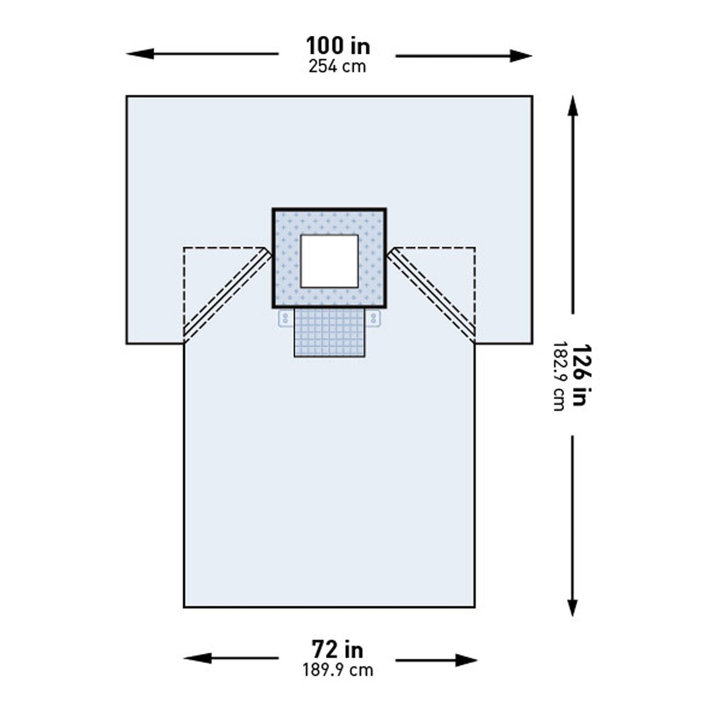 McKesson Sterile Chest Drape