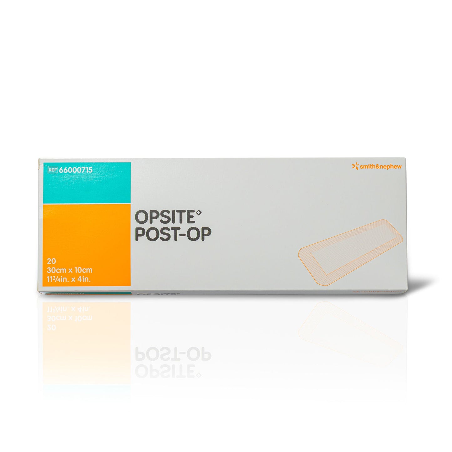 OpSite Post Op Transparent Film Dressing with Pad, 11¾ x