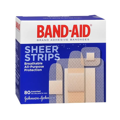 Band-Aid® Adhesive Strip, Assorted Sizes