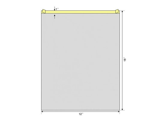 ClearView General Purpose Drape 12 W X Inch