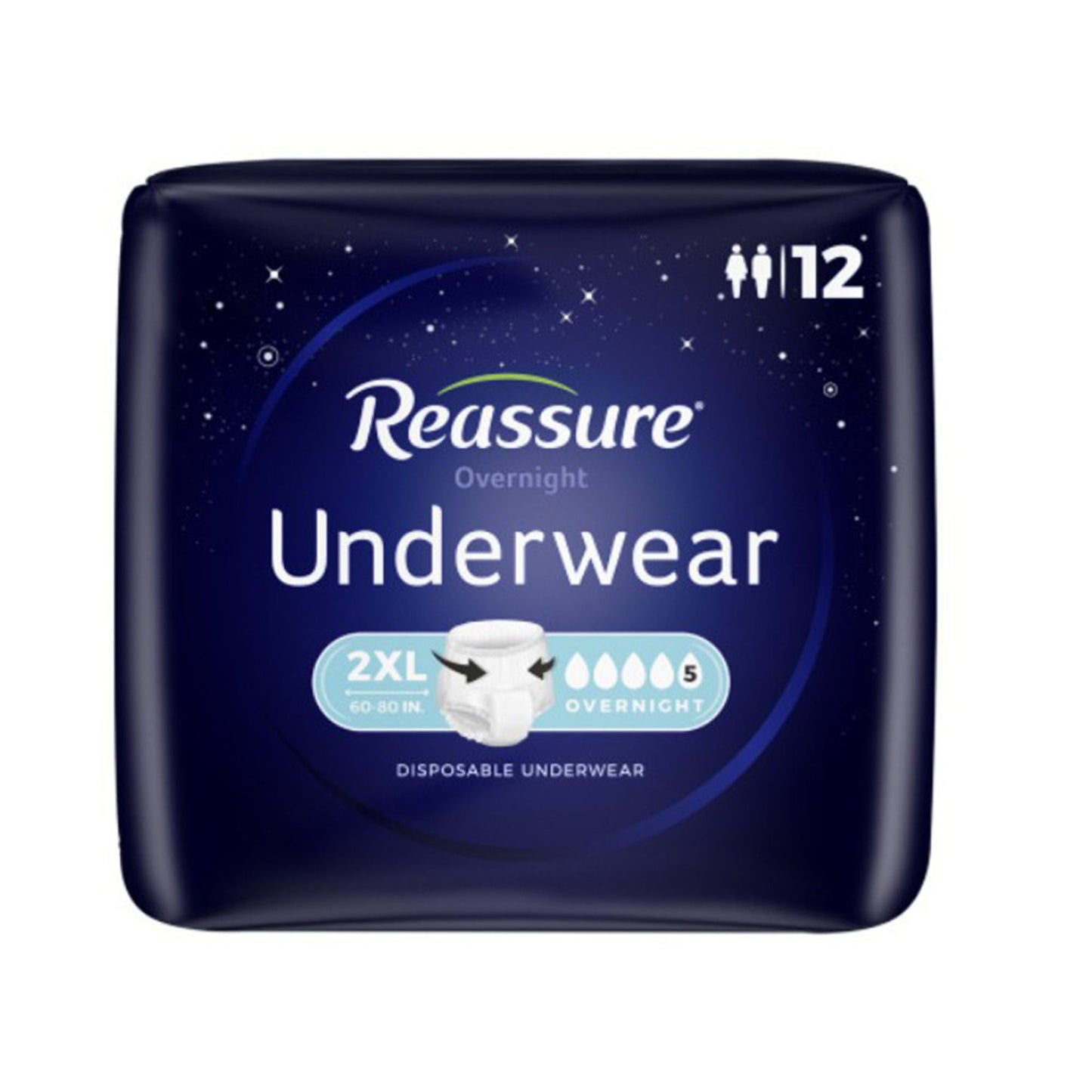 Reassure® Overnight Underwear, Incontinence
