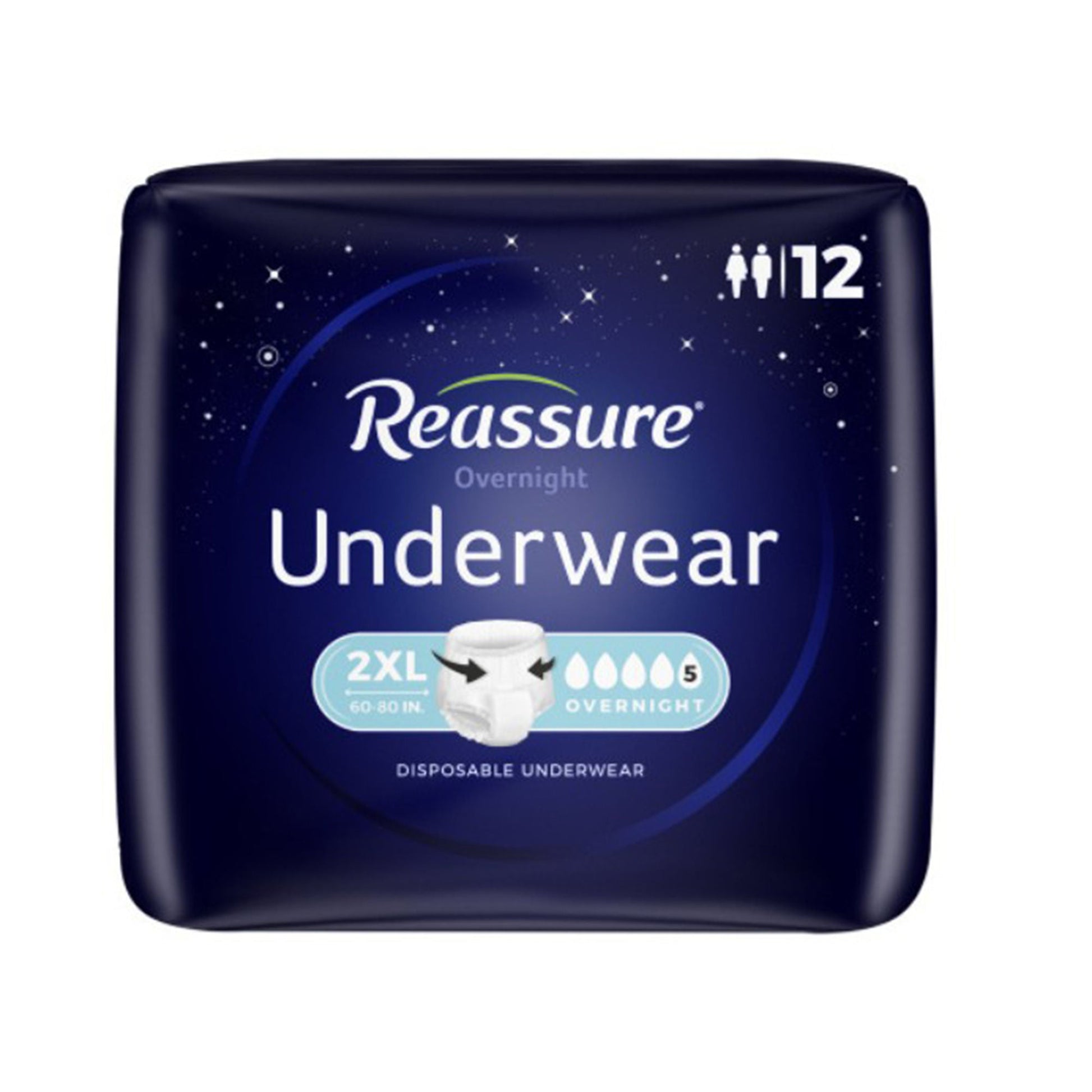 Reassure® Overnight Underwear, Incontinence