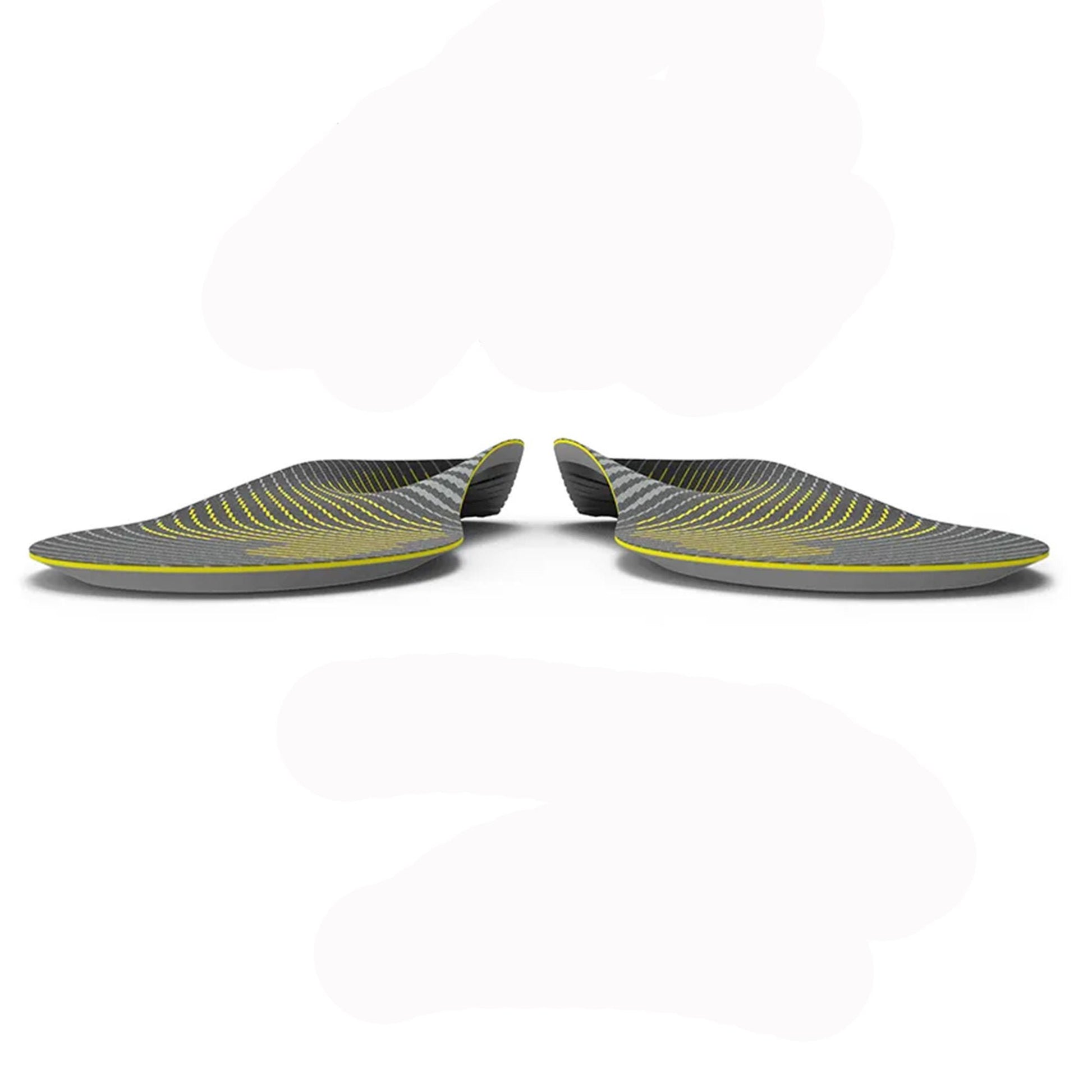 Runner Orthotic Insole Run High Arch Foam Women 12.5 to 14 / Men 11.5 to 13 Citron