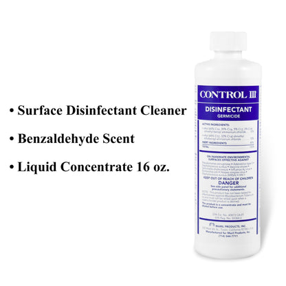 Control III® Surface Disinfectant Germicide Cleaner