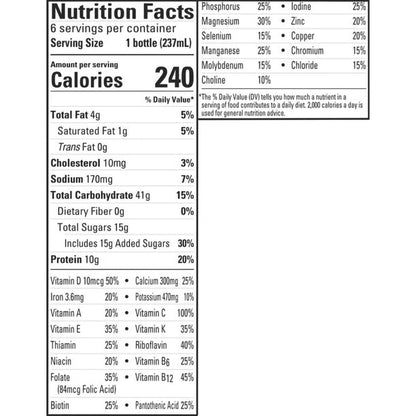 Carnation Breakfast Essentials® Cookies N Crème Nutritional Drink, bottle