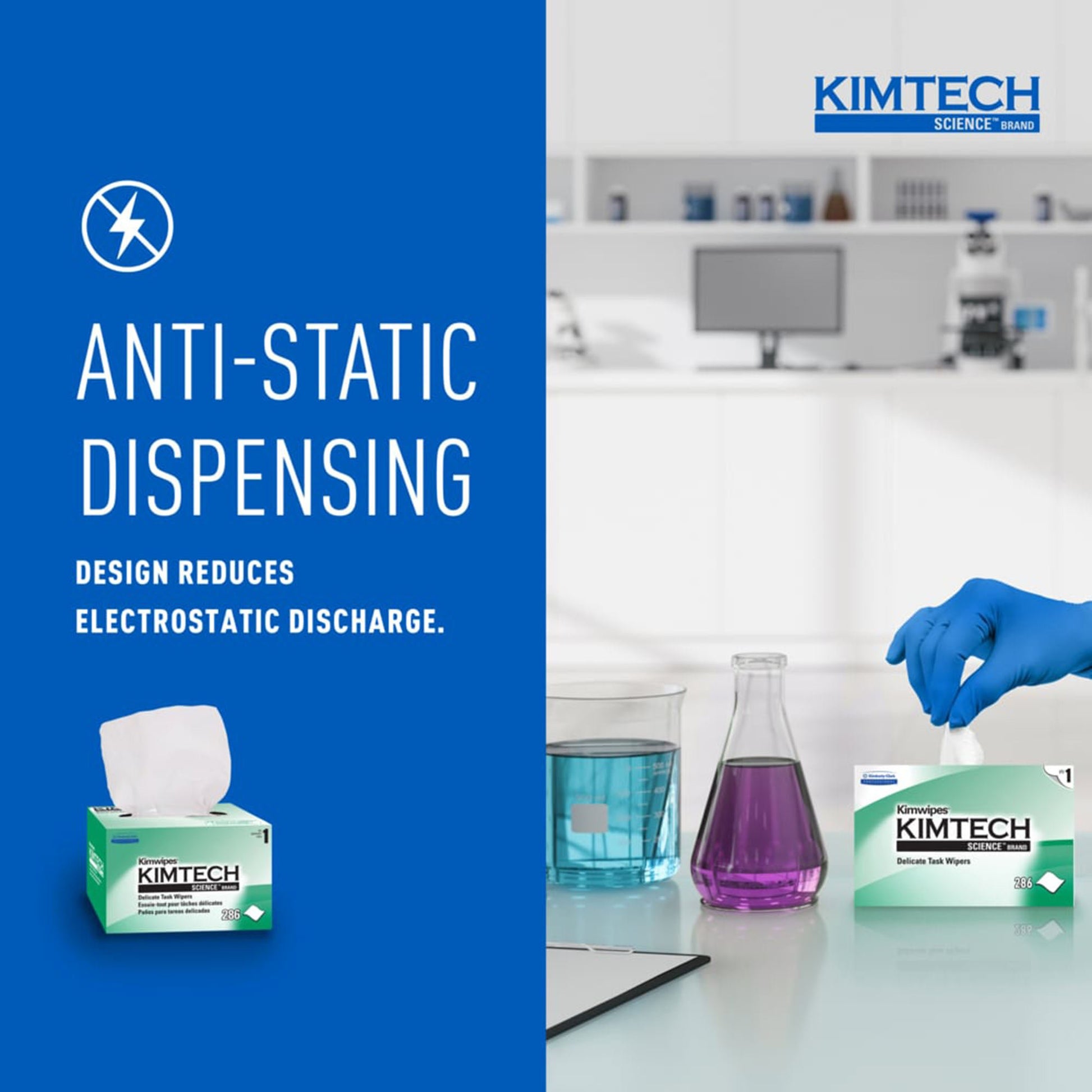 Kimtech Science™ Kimwipes™ Delicate Task Wipes, 1 Ply