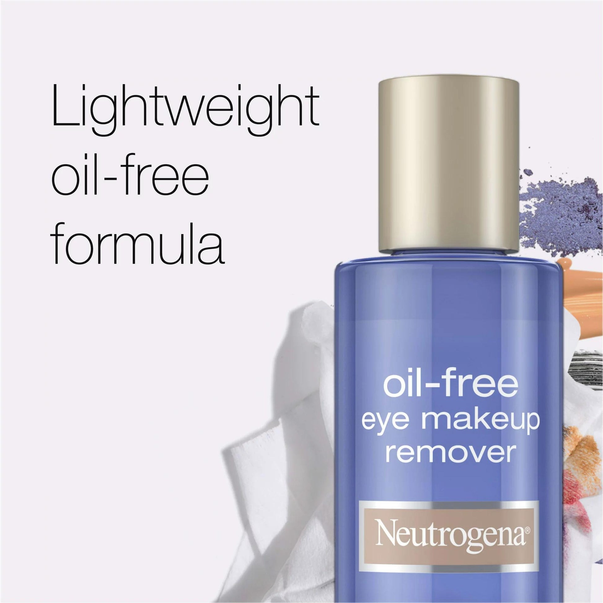 Neutrogena Oil-Free Eye Makeup Remover Liquid Bottle Scented