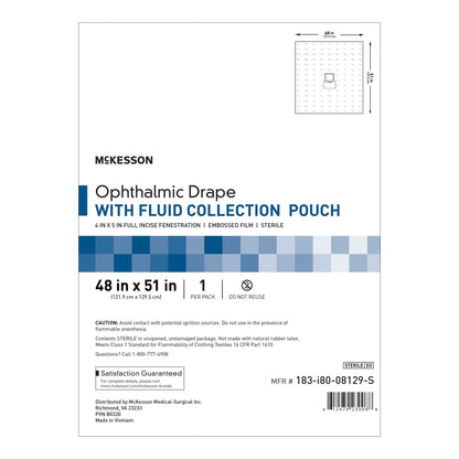 McKesson Sterile Surgical Ophthalmic Drape