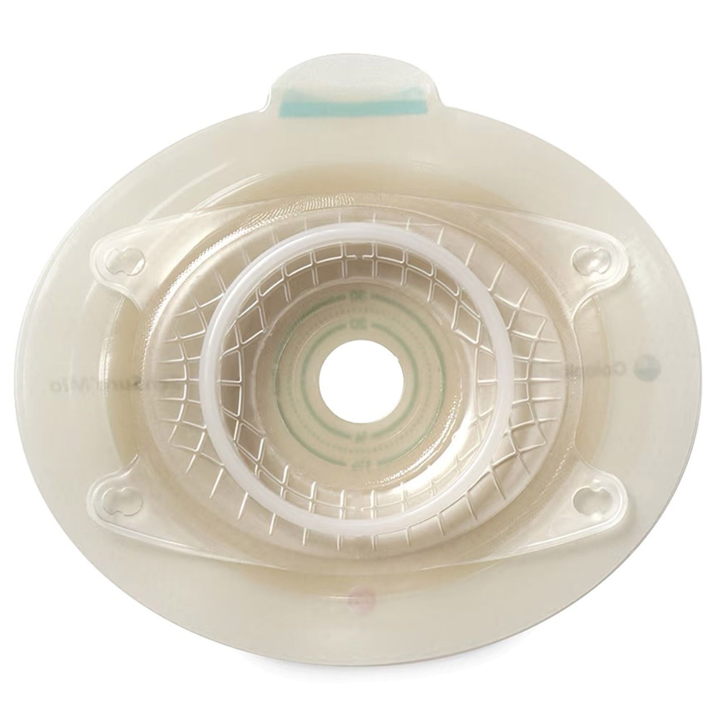 SenSura® Mio Click Convex Light Ostomy Barrier, Stoma Opening, Blue Match