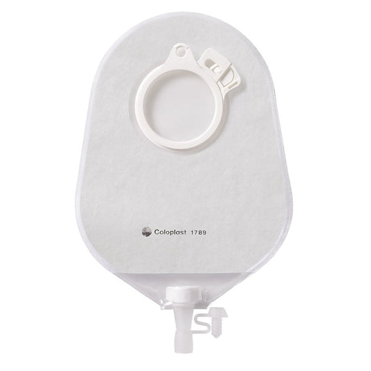 Assura® ColoKids™ Transparent Urostomy Pouch, Green Match
