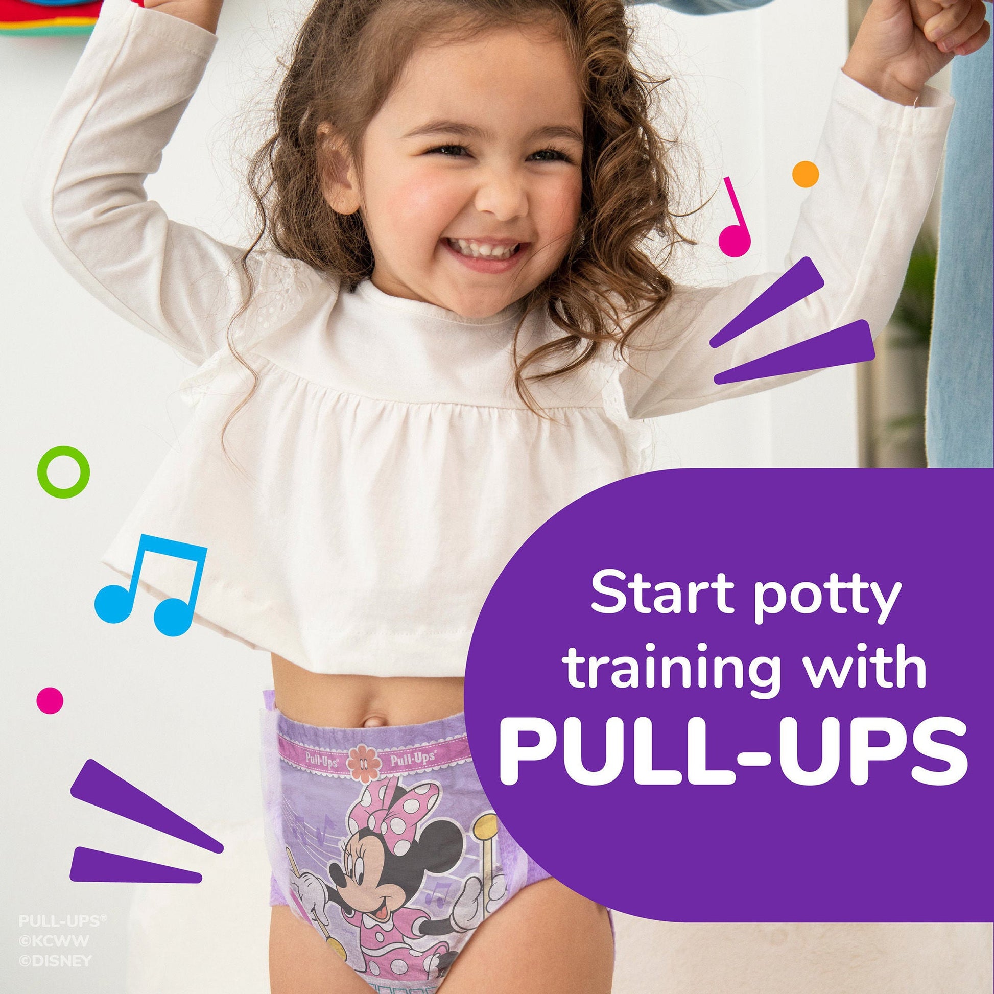 Huggies Pull-Ups® Learning Designs® for Girls Training Pants, 3T to 4T