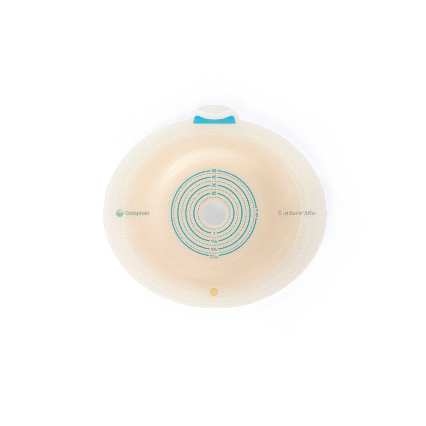 SenSura® Mio Click Convex Deep Ostomy Barrier, Trim to fit Stomas