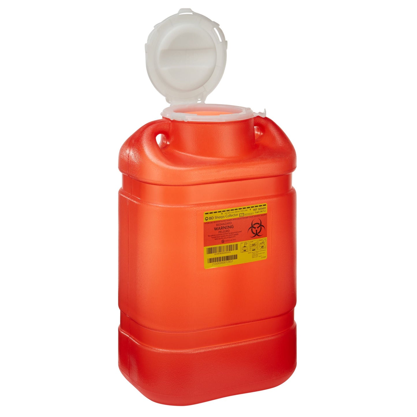 BD 1-Piece Sharps Container, 5 Gallon