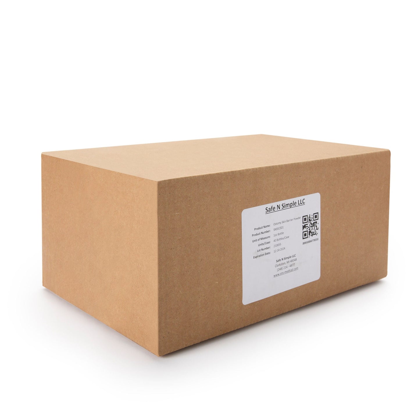 Safe n Simple Ostomy Skin Barrier Powder 1 oz.