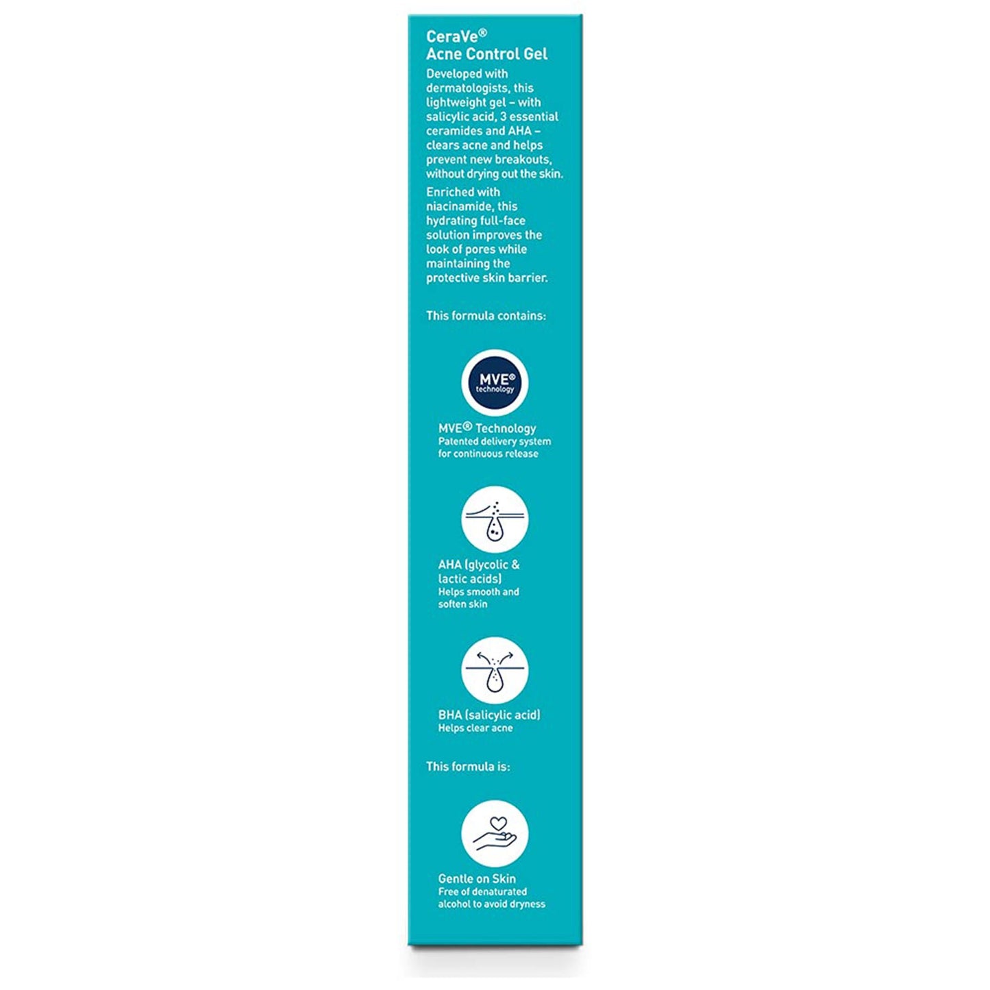 CeraVe® 2% Salicylic Acid Acne Control Gel, Tube