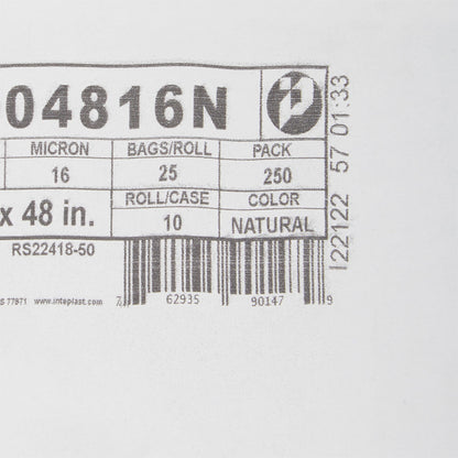 McKesson Extra Heavy Duty Trash Bag, Clear, Capacity