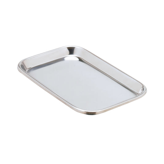 Miltex® Instrument Tray Rolled Edge Stainless Steel 23/32 X 6-1/2 X 10 Inch