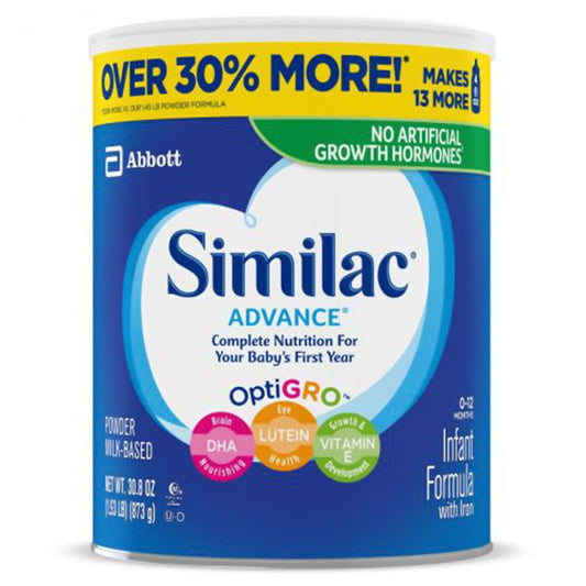 Similac Advance Infant Formula Unflavored Can Powder Iron