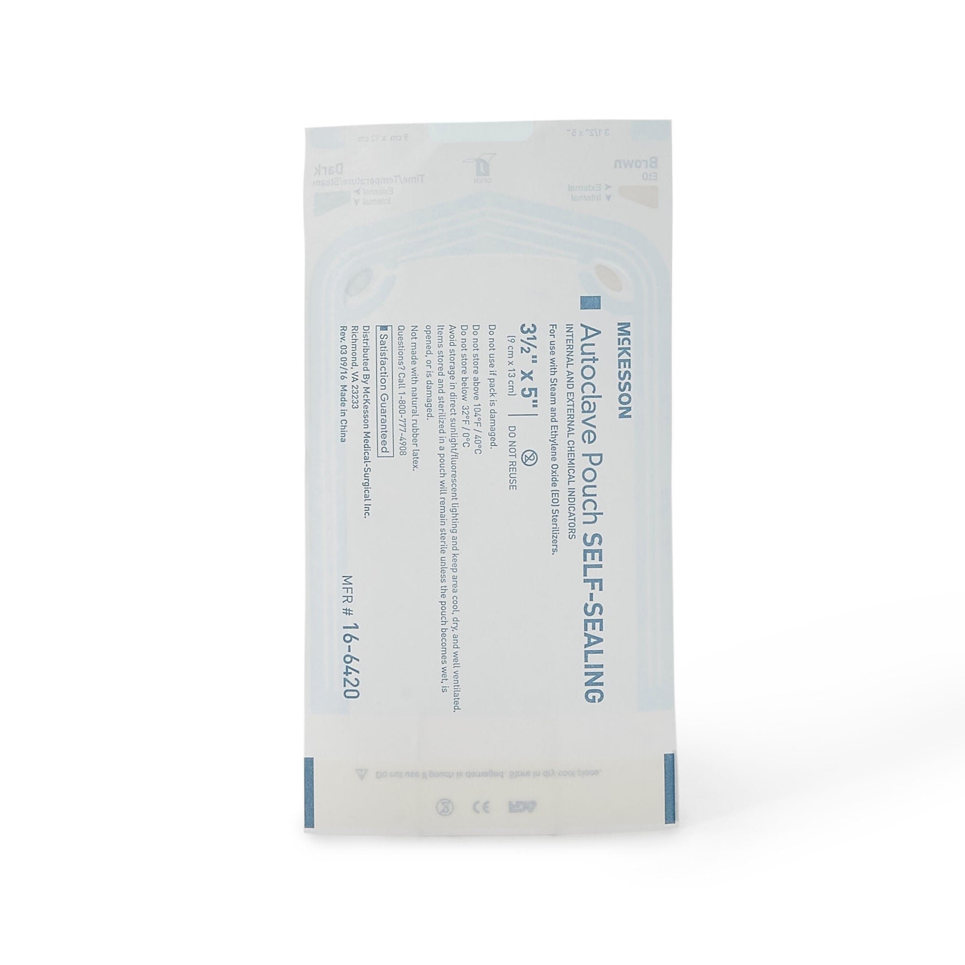 McKesson Sterilization Pouch
