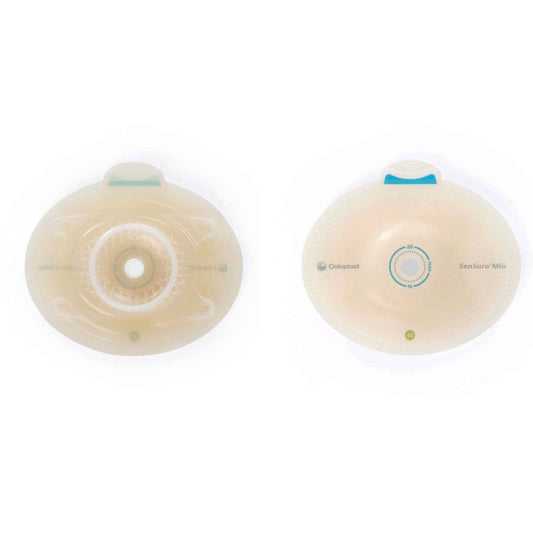 SenSura® Mio Click Convex Light Ostomy Barrier, Trim to fit Stomas