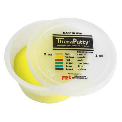 CanDo® TheraPutty™ Exercise Material, Yellow, Extra-Soft