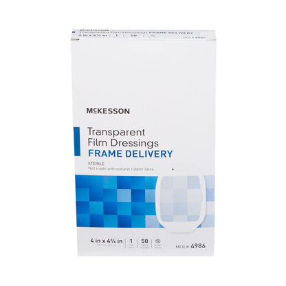 McKesson Octagonal Sterile Dressing with Frame-Style Delivery