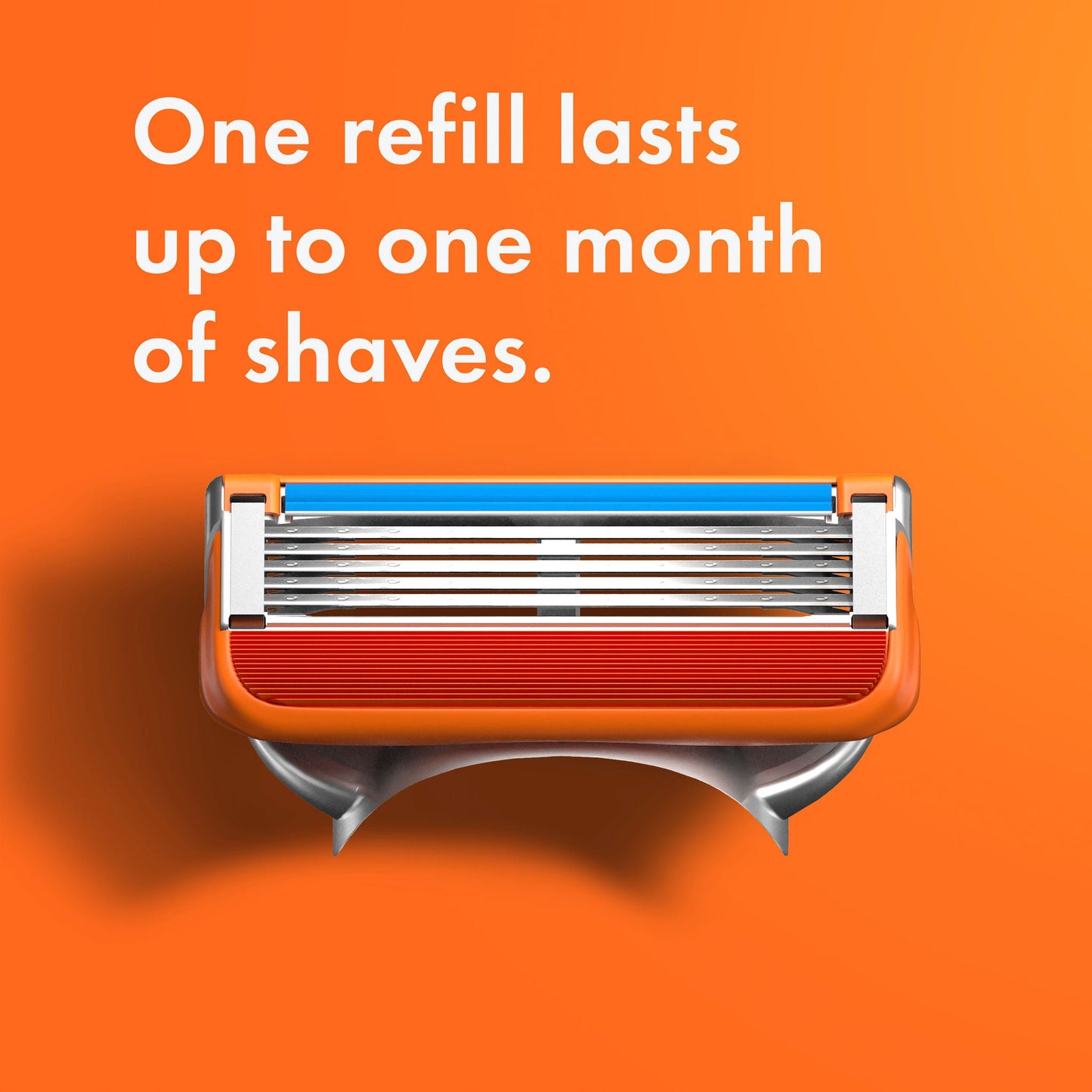Gillette Fusion5 Personal Razor with Lubricating Strip Double Edge 5 Blade NonSterile Reusable