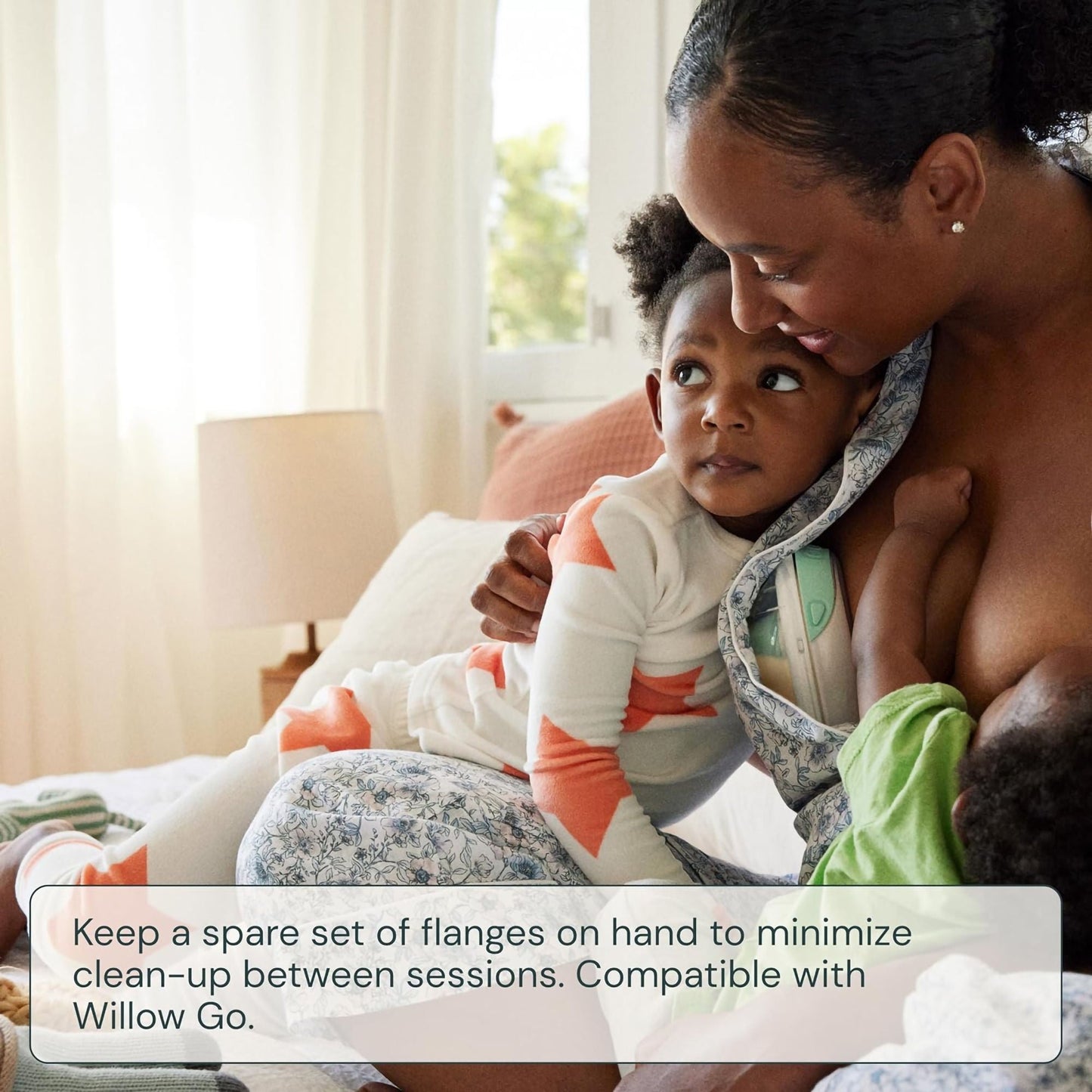 Willow Go Flange Set For Willow Go Breast Pump