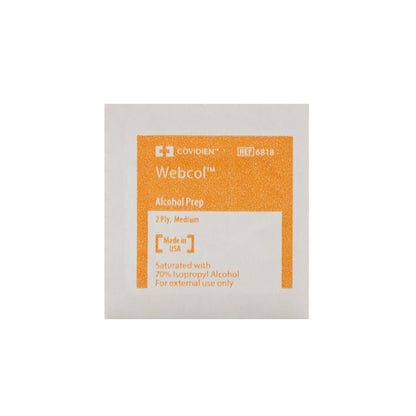 Webcol™ Alcohol Prep Pad, Individual Packets