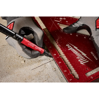 Milwaukee INKZALL Double Sided Black Jobsite Marker – Ultra Fine & Fine Point 48-22-3115