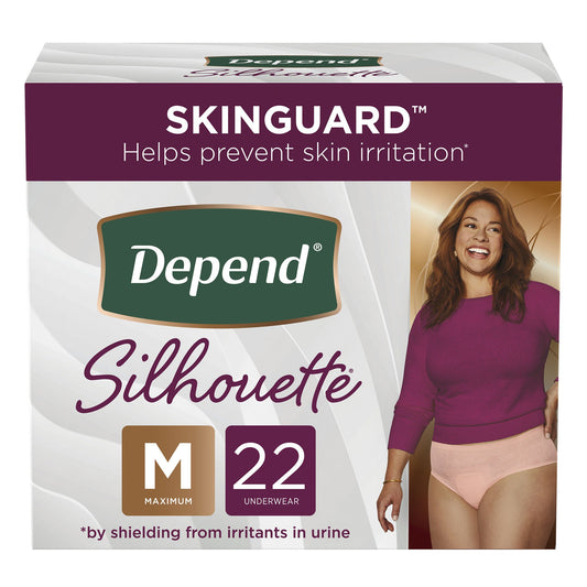 Depend® Silhouette® Classic Women's Underwear, Pink