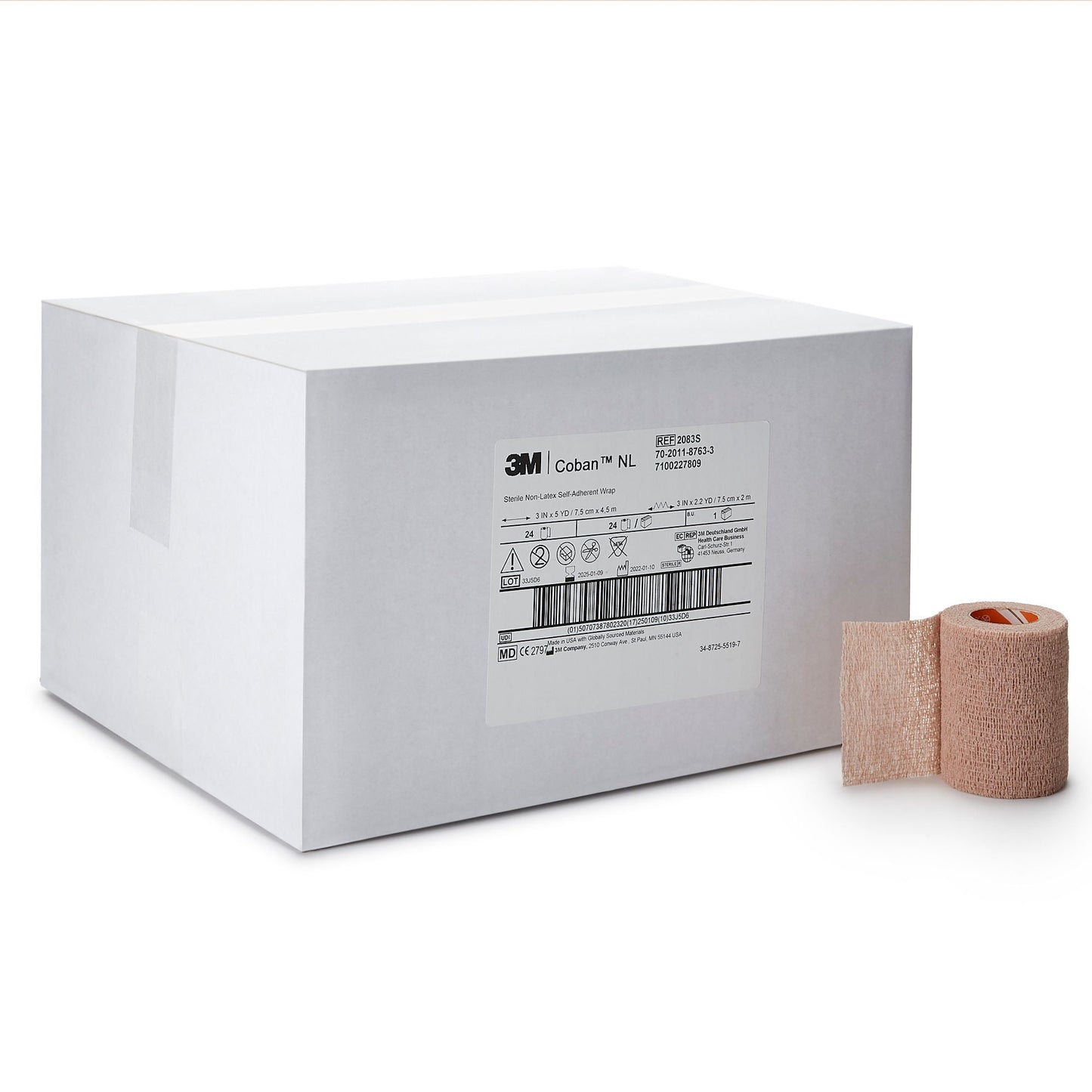 3M™ Coban™ LF Self-adherent Closure Cohesive Bandage