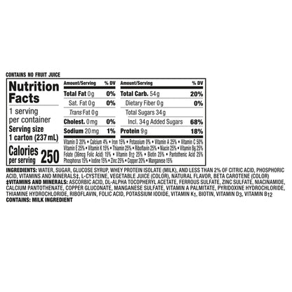 Boost Breeze® Orange Nutritional Drink, Carton