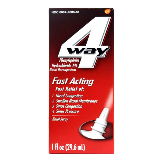 4 Way Sinus Relief 1% Strength Nasal Spray