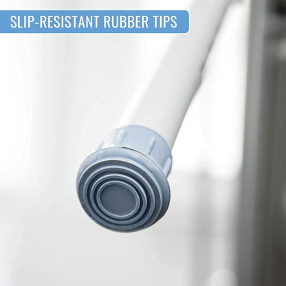 Mabis Replacement Tips for Walkers, Canes and Commode Chairs, 1-inch