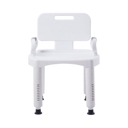McKesson Bath Bench with Removable Arm Rail and Back, 21.25 Inch Width