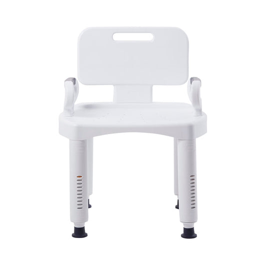McKesson Bath Bench with Removable Arm Rail and Back, 21.25 Inch Width