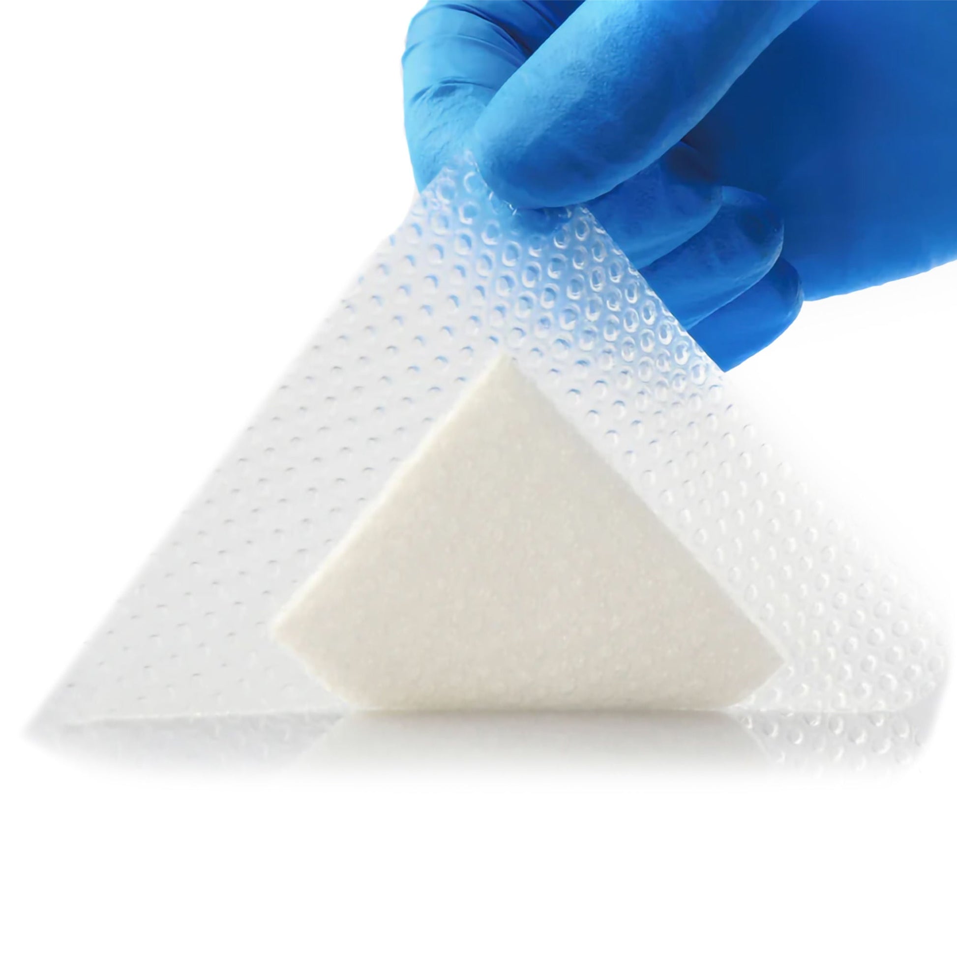 ExcelSAP Super Absorbent Dressing Silicone Adhesive Square
