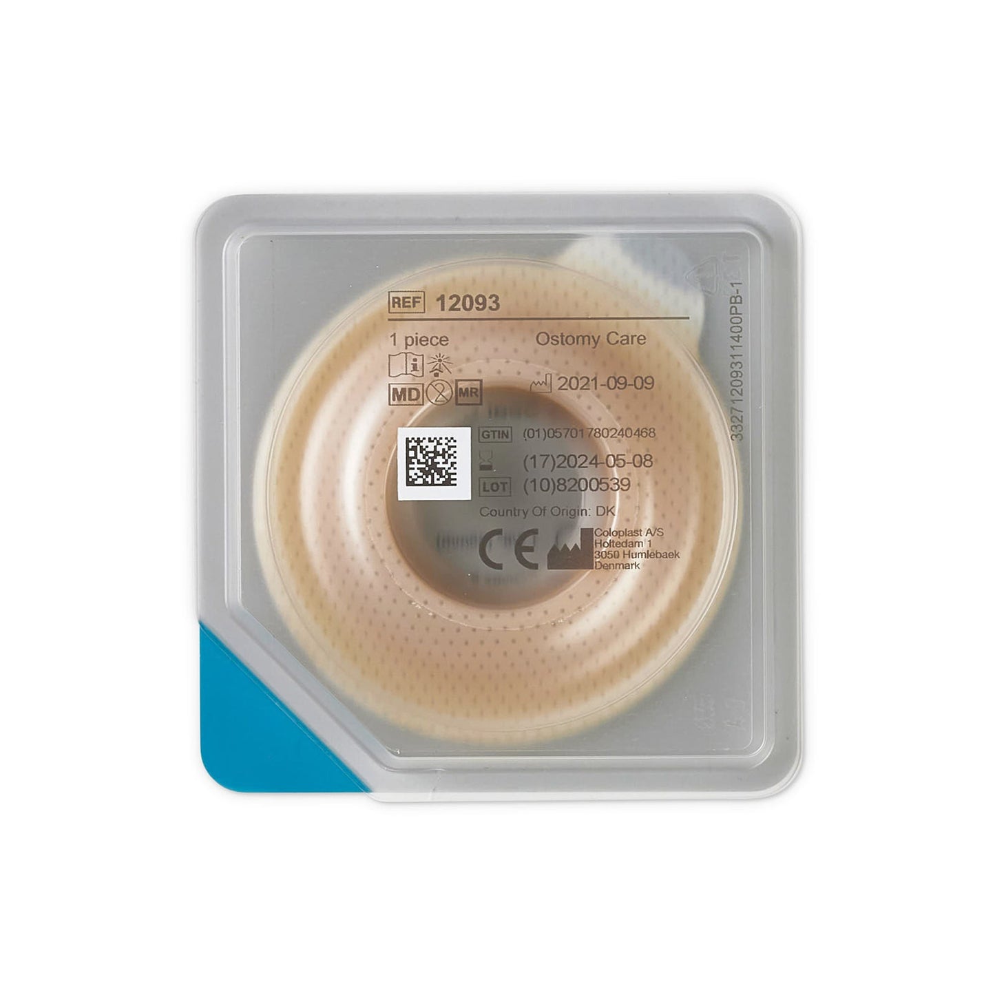 Brava Ostomy Seal Convex, Starter Hole (35mm) For Use with Ostomy Pouch