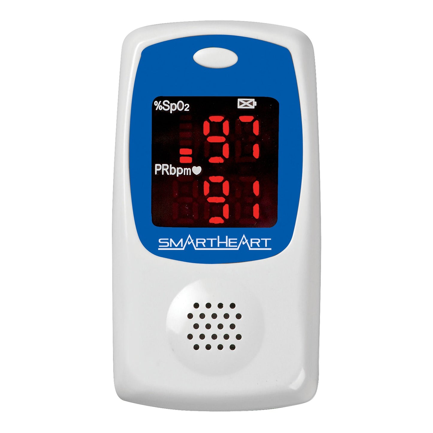 SmartHeart Fingertip Pulse Oximeter, Talking Blood Oxygen Saturation Monitor