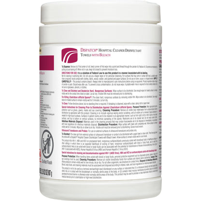 Dispatch® Surface Disinfectant Cleaner with Bleach