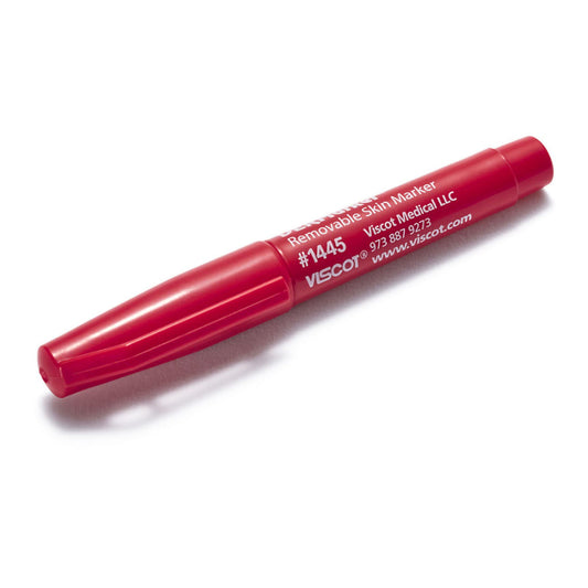 EZ Removable Ink Skin Marker Red Ink NonSterile Mini Regular Tip